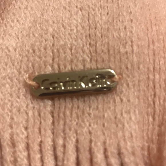 Light Pink Calvin Klein Women’s Scarf - Picture 2 of 2